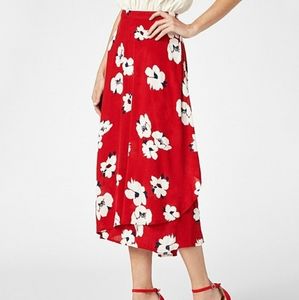 XL JustFab Midi Skirt